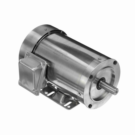 Leeson General Purpose Motor, 1 HP, 3 Ph, 60 Hz, 208-230/460 V, 1200 RPM, 145TC Frame, TEFC 191528.00